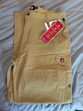 Tan Men's Zip Off convertible Pants